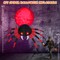 GOOSH 8 FT Halloween Inflatable Spider Decoration with Magic Light Blow Up Yard Inflatables